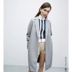 NWT Zara Grey Princess Coat !!!
